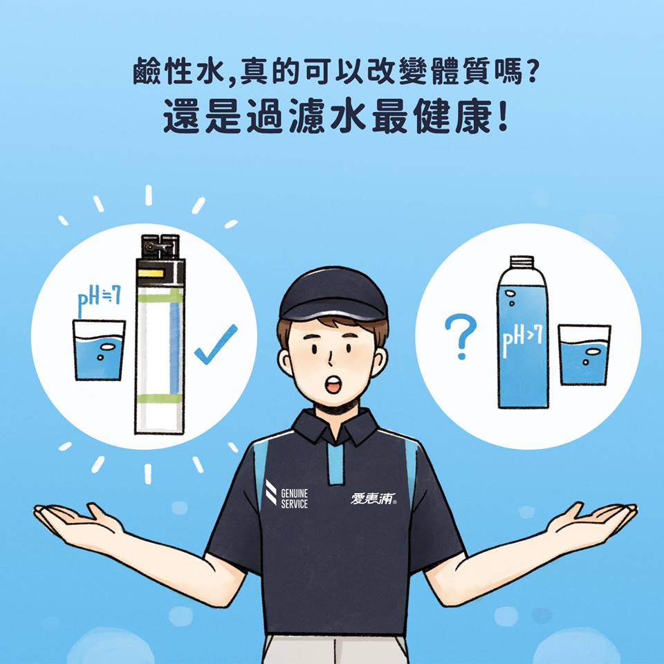 鹼性水真的可以改變人的體質？